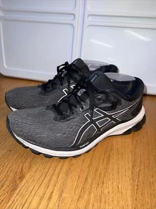 ASICS MEN GT-1000 9 STABLE RUNNING SHOES Black Sz 9.5 - Picture 1 of 7