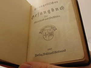 Buch antiquarisch 1930 Evangelisches Gesangbuch Rheinland und Westfalen Dortmund - Bild 1 von 9