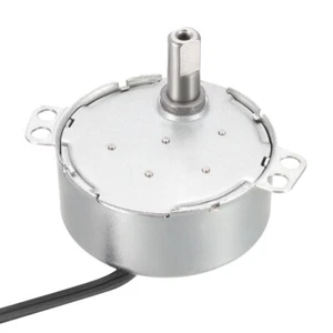 Synchronous Motor AC 220-240V 4-5RMP 50-60Hz 4W Double Flat Shaft CW/CCW - Picture 1 of 4