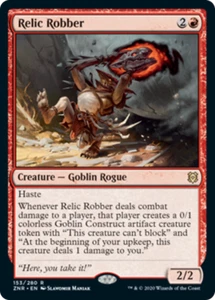 Relic Robber FOIL Zendikar Rising NM Red Rare MAGIC THE GATHERING CARD ABUGames - Picture 1 of 1