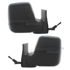 Wing Door Mirrors Fits Fiat Scudo Van 1996-2007 Manual Cable With Black Cover