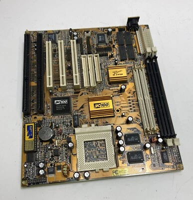 SIS AGP8M 3DPro PC100 Socket 7 Motherboard - 2 x ISA, 3 x PCI Slots - Image 1 of 4