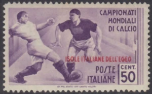 Italy Egeo - Sassone n. 77 MH* cv 575$. super centered - Picture 1 of 2