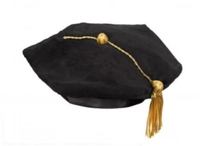 American 6 Sided Tam - Graduation Hat - PhD Academic Tam - Picture 1 of 6