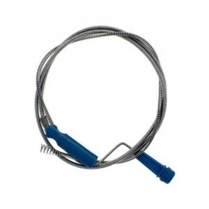 Drain Cleaner Spring Wire Waste Pipe Sink 1.2M Metre Snake Plumbers Unblocker - Picture 1 of 6