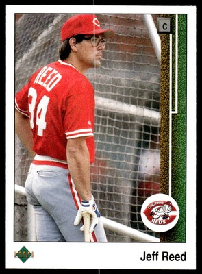 Jeff Reed 1989 Upper Deck #276 Cincinnati Reds - Image 1 of 2