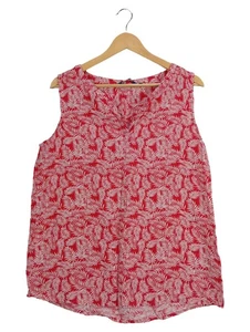 Top donna Tom Tailor taglia 40 multicolore fantasia floreale smanicato viscosa - Foto 1 di 2