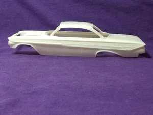 CORPO RIGIDO Chevrolet Impala 2 Dr 1961 per AMT Lindberg 1:25 model kit 61 Chevy - Foto 1 di 15