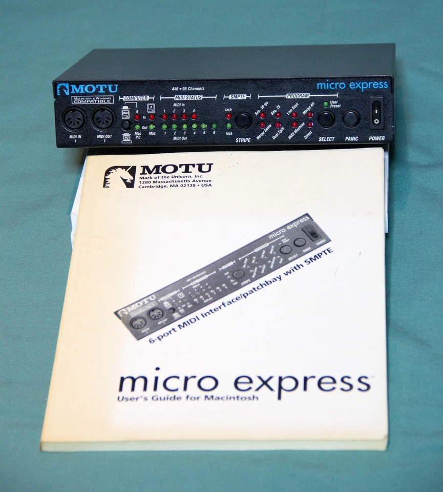 Motu Express Micro 4x6, 96 Channels MIDI-Schnittstelle - Bild 1 von 4
