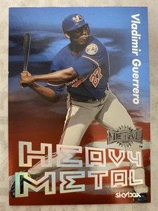 Skybox Vladimir Guerrero 2000 inserto de metal pesado #10HM! Montreal Expos Salón de la fama - Imagen 1 de 2