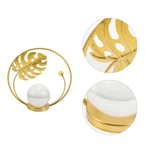 Sfera decorativa sfera decorativa supporto metallo ufficio artigianato decorazione sfera - Foto 1 di 12