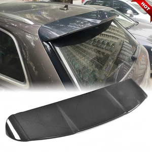 Alerón de techo trasero para Audi Q7 SQ7 SLINE 2016-2018 fibra de carbono real - Imagen 1 de 12