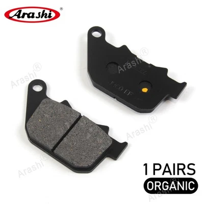 Pastillas de freno traseras orgánicas para Harley-Davidson XL 1200 C Sportster Custom 2004-2013 Foto 1 de 4