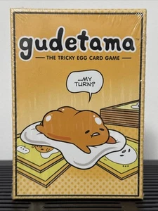 GUDETAMA: The Tricky Egg Card Game - 2022 Sanrio - Renegade Games - SEALED NEW - Picture 1 of 6