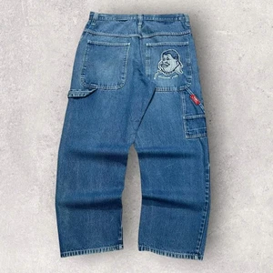 Vintage FUBU Platium Jeans Wide Leg Baggy Fit 36 - Bild 1 von 6