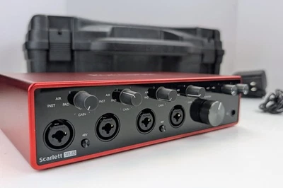 Focusrite Scarlett 18i8 3rd Gen USB Audio Interface w/ PSU, USB & Hard Case - Image 1 of 4
