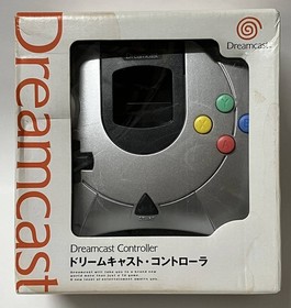 Controlador Sega Dreamcast Plateado DC Accesorio Nuevo Sin Usar NTSC-J