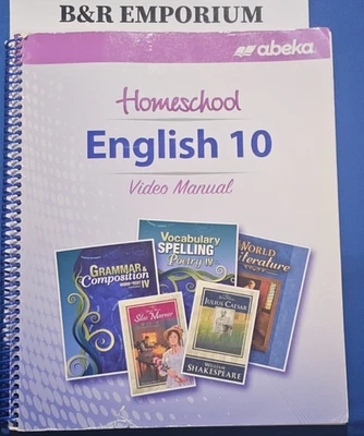 Abeka 10th Grade English: Homeschool English 10 Video Manual (2022 Pensacola CC) - Image 1 of 4