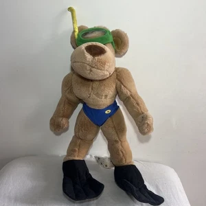 IKEA Spand Snorkelling Teddy Bear Chippendale Vintage 1999 20” - Picture 1 of 14