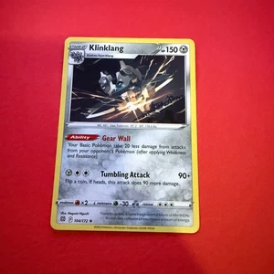 Pokémon TCG Klinklang Schwert & Schild: Brilliant Stars 104/172 Regular Rare - NM - Bild 1 von 1