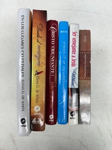 6 Spanish Books by Ellen G. White SDA Adventist 2004 - Picture 1 of 12