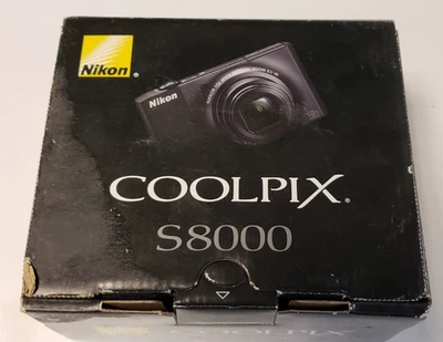 Nikon Coolpix S8000 User's Manual-Software CD - Original Box NO CAMERA - Image 1 of 4