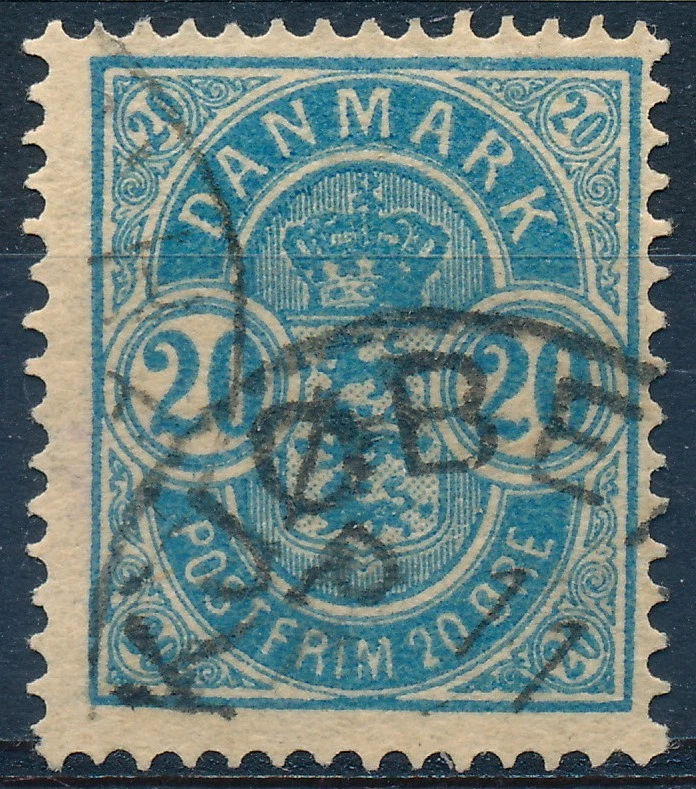 Дания Scott 40/AFA 36, 20ø синий тип оружия, б/у - Изображение 1 из 1