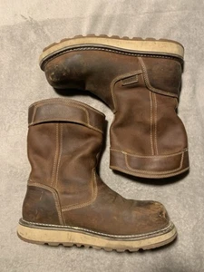 Keen Cincinnati Gummistiefel Herren 11,5 D Carbon Toe Workwear Braun Leder - Bild 1 von 11