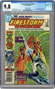 Firestorm Canadian Price Variant #24 CGC 9.8 1984 3800023008 1st app. Blue Devil - Picture 1 of 2