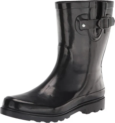 Bota de lluvia Western Chief impermeable de media altura lisa para mujer  Foto 1 de 4