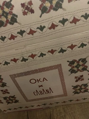 OKA print lampshades - Image 1 of 4