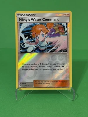 Misty's Water Command 63/68 (Reverse Holo Rare) - Hidden Fates - Image 1 of 3