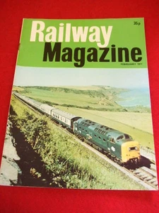 RAILWAY MAGAZINE - Feb 1977 Vol 123 # 910 - Picture 1 of 1