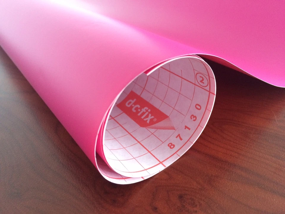 DC 200-2002 Matt Magenta Self Adhesive Contact 45cmx 1m German Made DIYDECOR