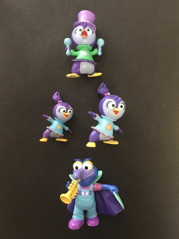 DISNEY Lot Of 4 Disney Junior Muppet Babies Summer Penguin,Gonzo Cover
