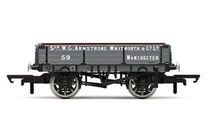 Hornby R6859 carro a 3 tavole Armstrong Whitworth n. 59 - Foto 1 di 1