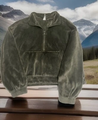 90 Degrees by Reflex Womens Dark Gray Cropped Jacket Adjustable Size M  - Изображение 1 из 4