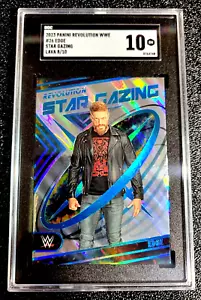 SSP LAVA /10 ! SGC 10 GEM MINT 2023 WWE EDGE REVOLUTION STAR GAZING G2340 - Picture 1 of 4