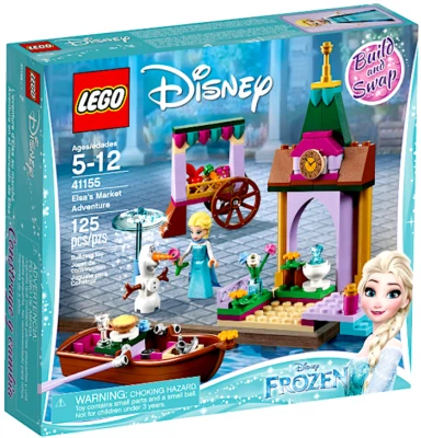 乐高艾尔莎市场冒险 4155 迪士尼公主 FROZEN 退回 NISB — 第 1/2 张图片