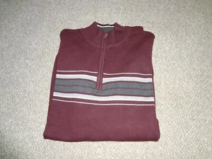 NWT Big and Tall Men's Quarter Zip Sweaters,XLT,2XLT,3XLT,4XLT,XB,2XB,3XB,4XB - Picture 1 of 17