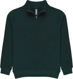 Milltex 9 Oz Erwachsene Unisex schwere Viertel-Reißverschluss Jacke Rohlinge Stil 935 - Bild 1 von 1