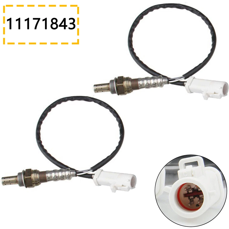 2PCS O2 Oxygen Sensor Front Rear Down/Upstream For Ford Mercury 11171843/New - Изображение 1 из 4