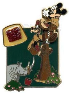 Disney Jungle Cruise Piece of Disney History 2005 Mickey Goofy PODH LE Pin 39933 - Picture 1 of 1