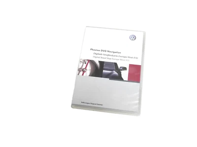 VW Phaeton 3D original Navigation Software DVD West Europa 3D0919859 3D0051859 - Bild 1 von 4