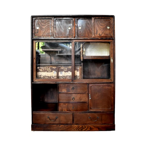 Japanese Chadansu Tansu Tea Ceremony Cabinet Cover