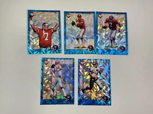 John Elway 1993 Collector's Edge Football First Edition Prizm Insert Set #E1-#E5 - Picture 1 of 1