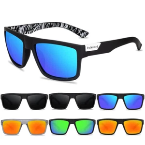 Polarised Sunglasses for Men Women Lightweight UV Protection Square Sun Glasses - Picture 1 of 21