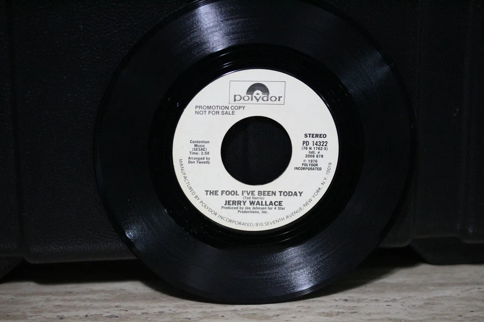 JERRY WALLACE PROMO 45 RPM RECORD...TD 181 - Image 1 of 1