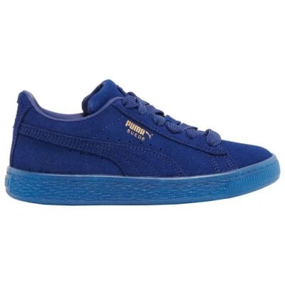 Puma Suede Classic  Jr 'Mono Gold - Elektro Blue Gold'   381470-02 NWT NIB Retro - Image 1 of 4