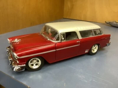 2005 FIRST GEAR CARQUEST 1955 CHEVROLET NOMAD 6TH IN SERIES 1:25 SCALE DIECAST - Image 1 of 4